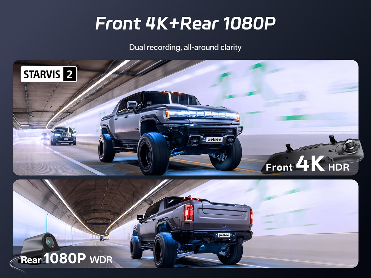 Pelsee S12 Pro with 5.8GHz Wi‑Fi for quick footage transfer
