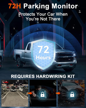 Pemacom 72-hour parking monitoring protects your truck when parked.