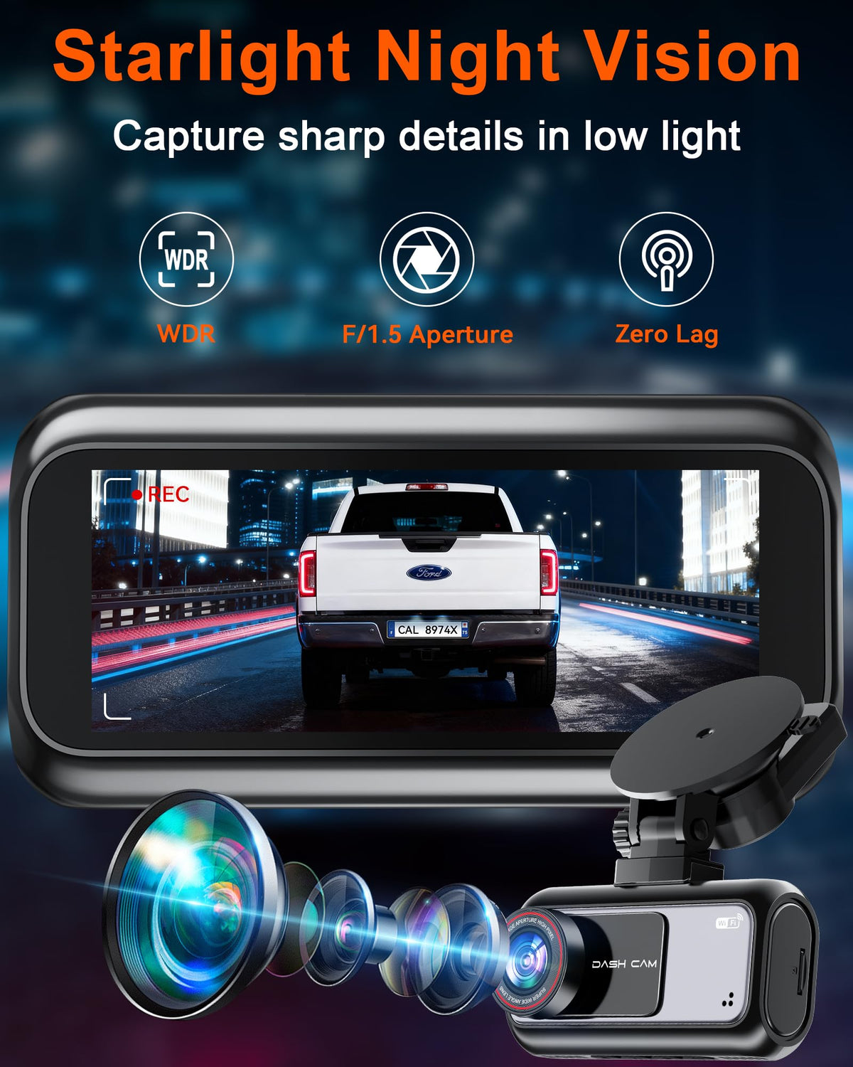 Pemacom GPS overlays add speed and location context to every clip.