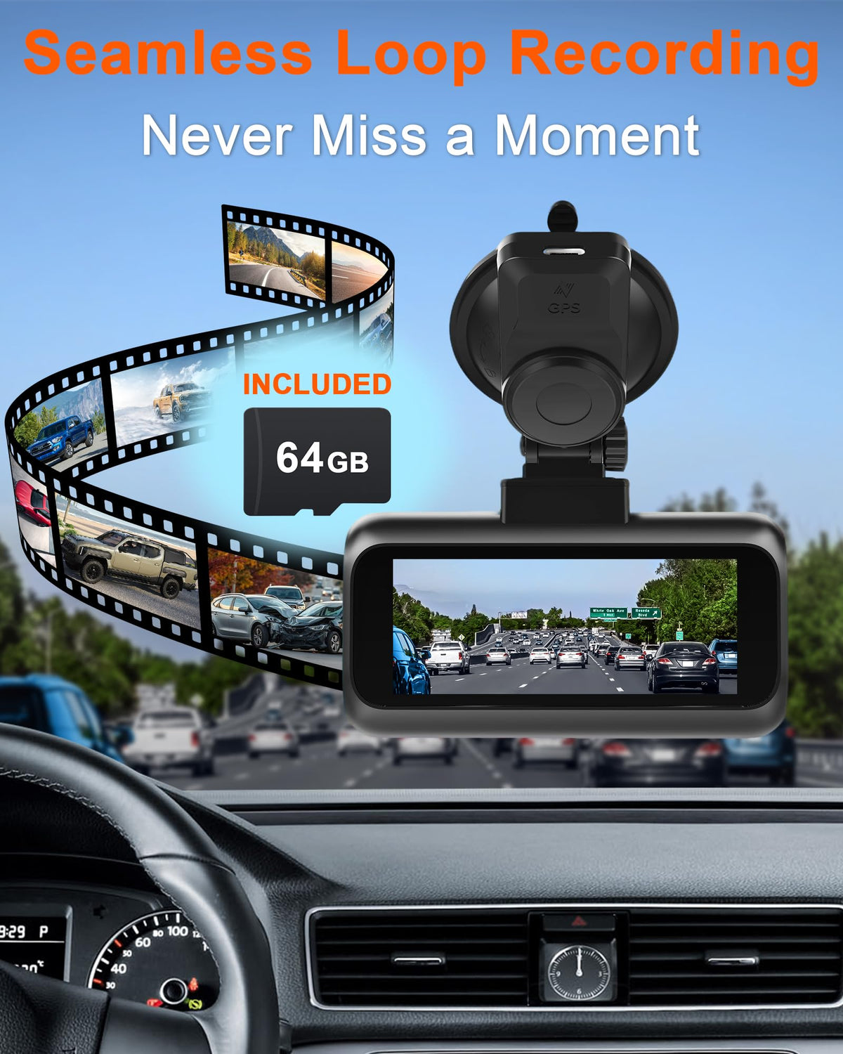 Pemacom WiFi transfer lets you share clips in seconds.