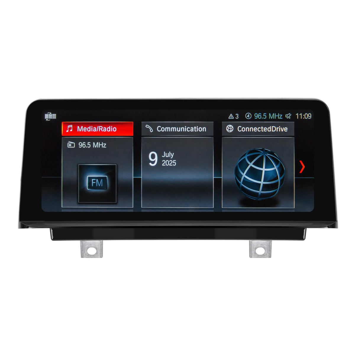 PEMP 10.25 inch front view for BMW infotainment upgrade