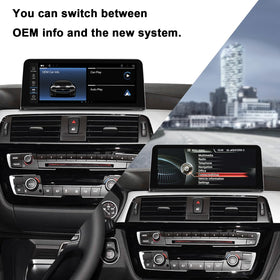 PEMP HD display with capacitive touch for crisp navigation and media control.