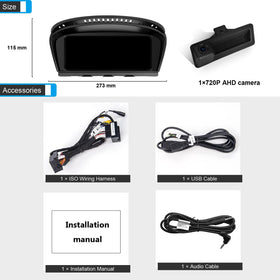 PEMP packaging includes cables and camera for quick, plug‑and‑play installation.
