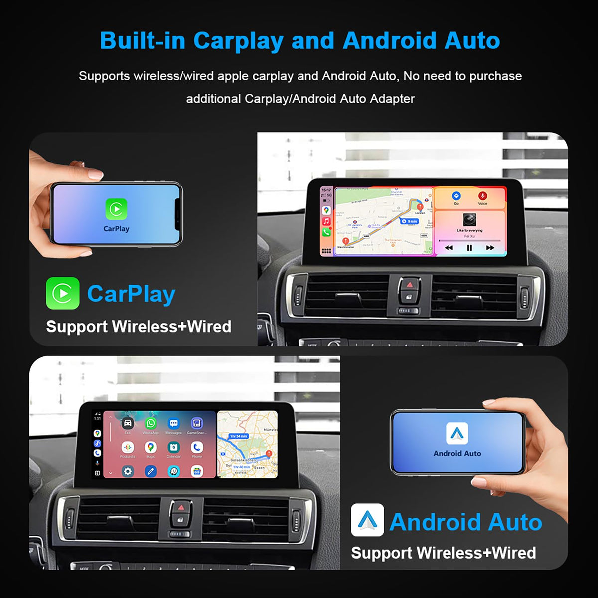 PEMP 720p AHD reversing camera offers clear parking views.