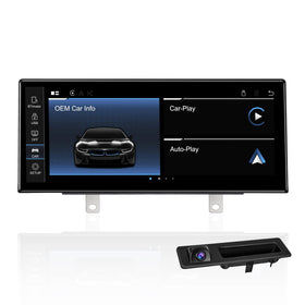 PEMP Ultra-Thin 12.3-inch BMW F30 front view supports sleek dashboard integration.