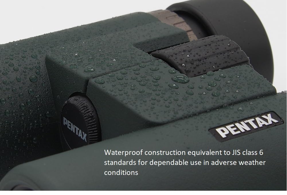 Pentax AD 7x32 ED binoculars close-up eyepiece; easy diopter adjustment