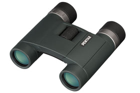 Pentax AD 8x25 WP binoculars compact and travel ready for quick setup