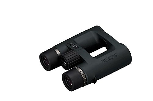 Pentax AD 9x32 WP binoculars in use scene illustrating easy handling.