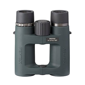 Pentax AD 9x32 WP binoculars waterproof and nitrogen-filled for harsh weather.