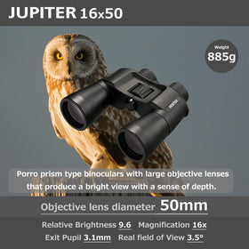 Pentax Jupiter 16x50 ideal for dusk observation and distant details.
