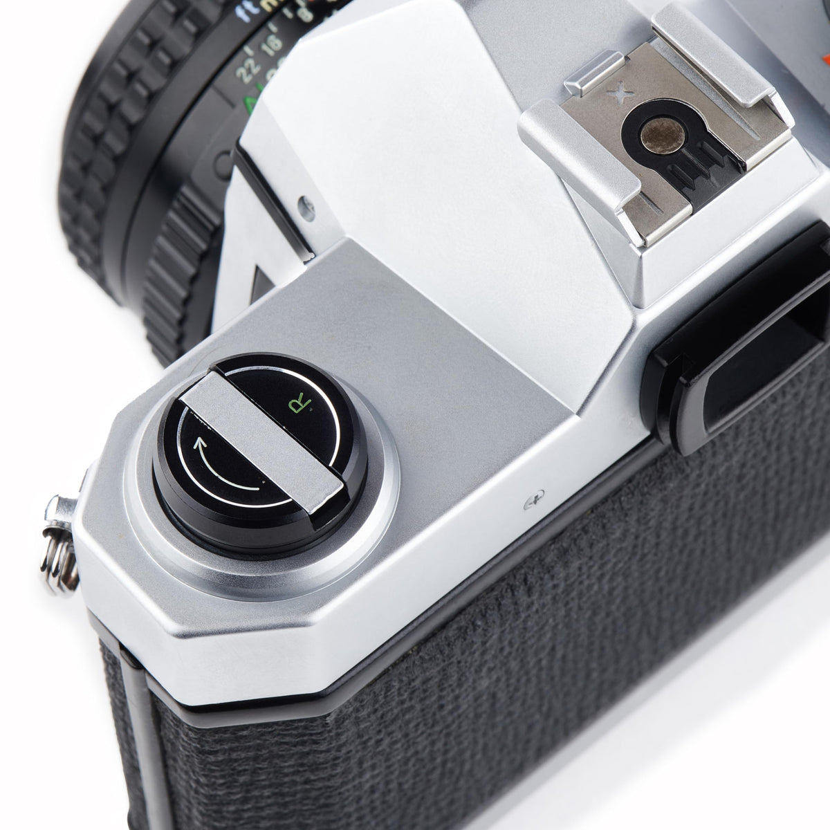 Classic Pentax design celebrating a mechanical craft heritage