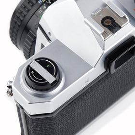 Classic Pentax design celebrating a mechanical craft heritage