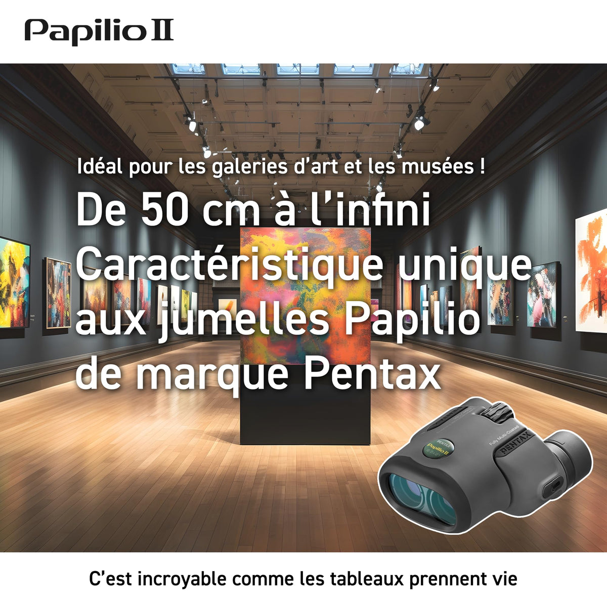 Pentax Papilio II 6.5x21 rubber-coated body offers grip and shock resistance