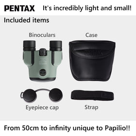 Pentax Papilio III WR Olive stargazing with sharp, high-contrast night views.