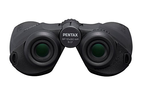 Pentax SP 10x50 WP binoculars objective lenses reveal bright detail in dim light.