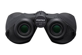Pentax SP 10x50 WP binoculars objective lenses reveal bright detail in dim light.
