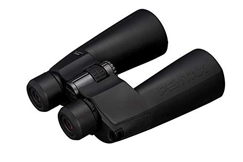 Pentax SP 20x60 WP binoculars rugged body aids reliable optical alignment.