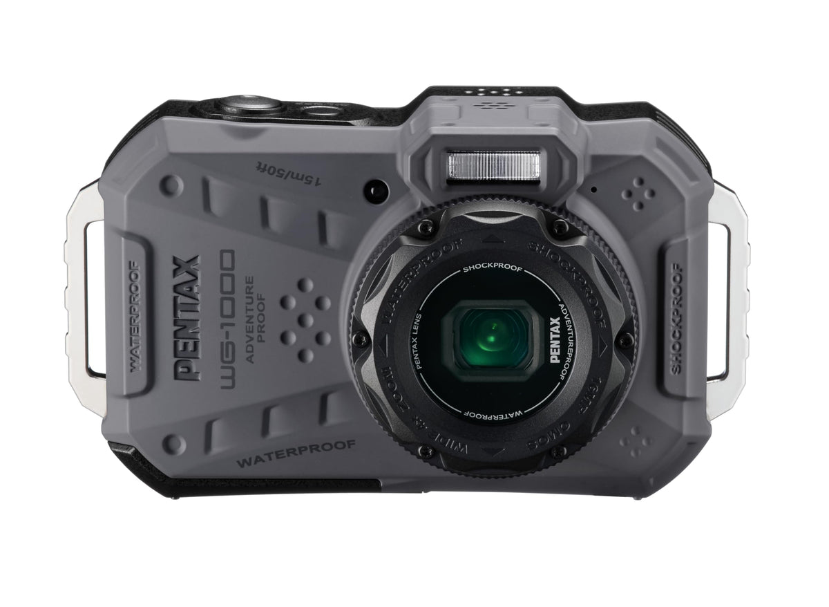 Pentax WG-1000 waterproof body ready for outdoor use up to 15 meters