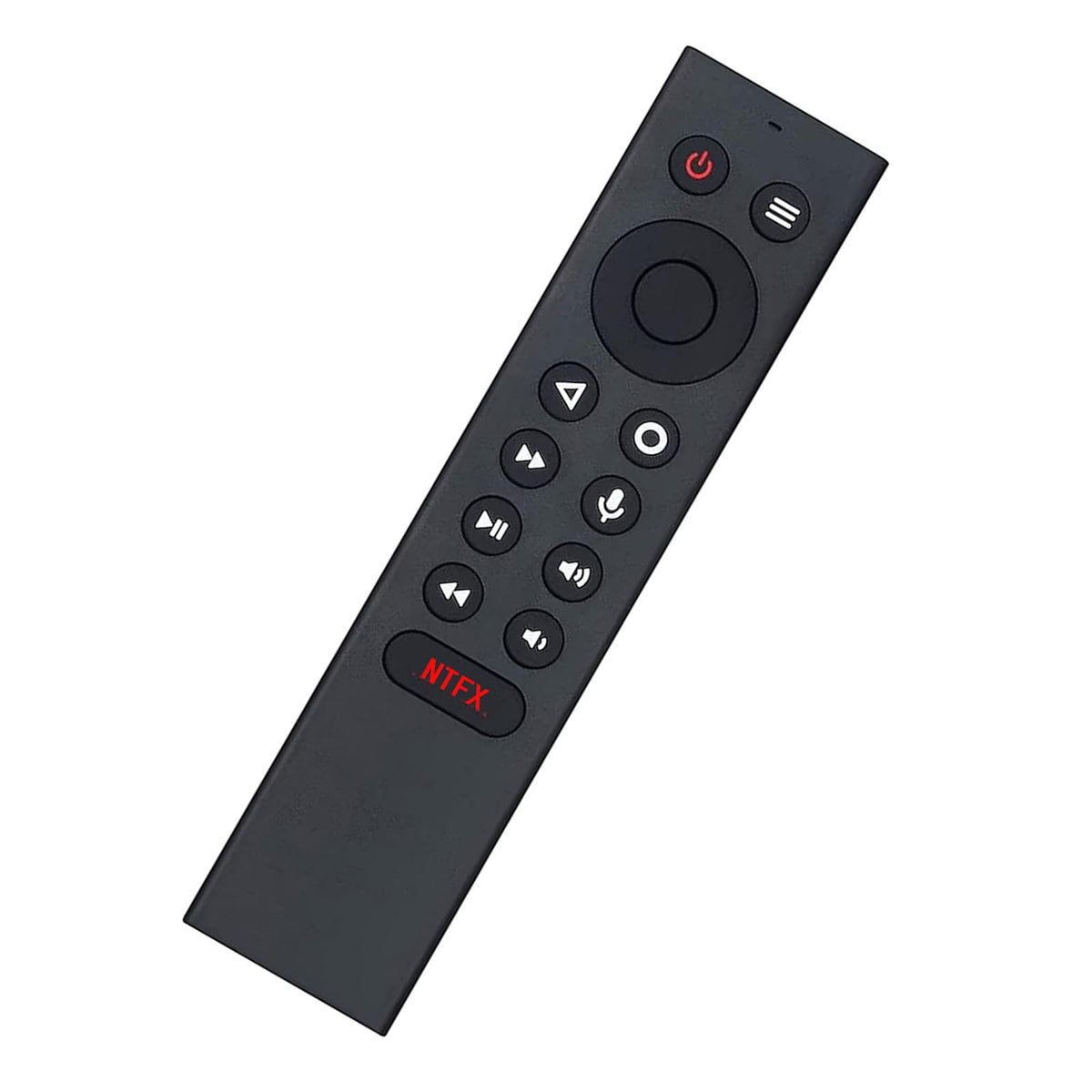 PERFASCIN remote with AAA batteries to show scale and easy power setup advantage