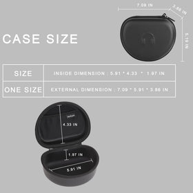 Perfcaze PU texture and smooth zipper detail for easy cleaning