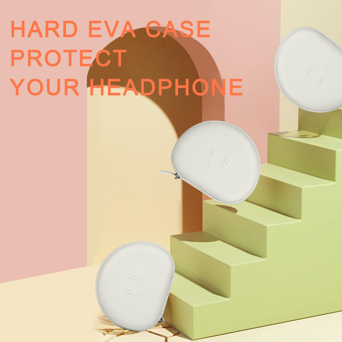 Perfcaze case beside backpack for scale, travel-ready convenience