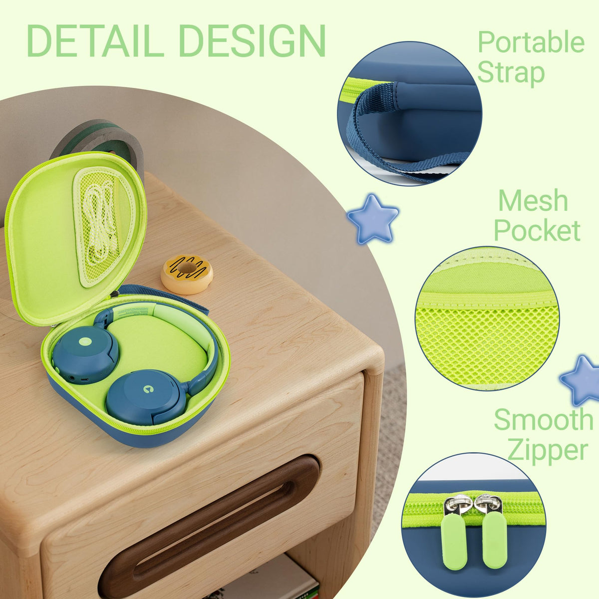 Perfcaze PU skin keeps the case waterproof and fingerprint-resistant exterior.