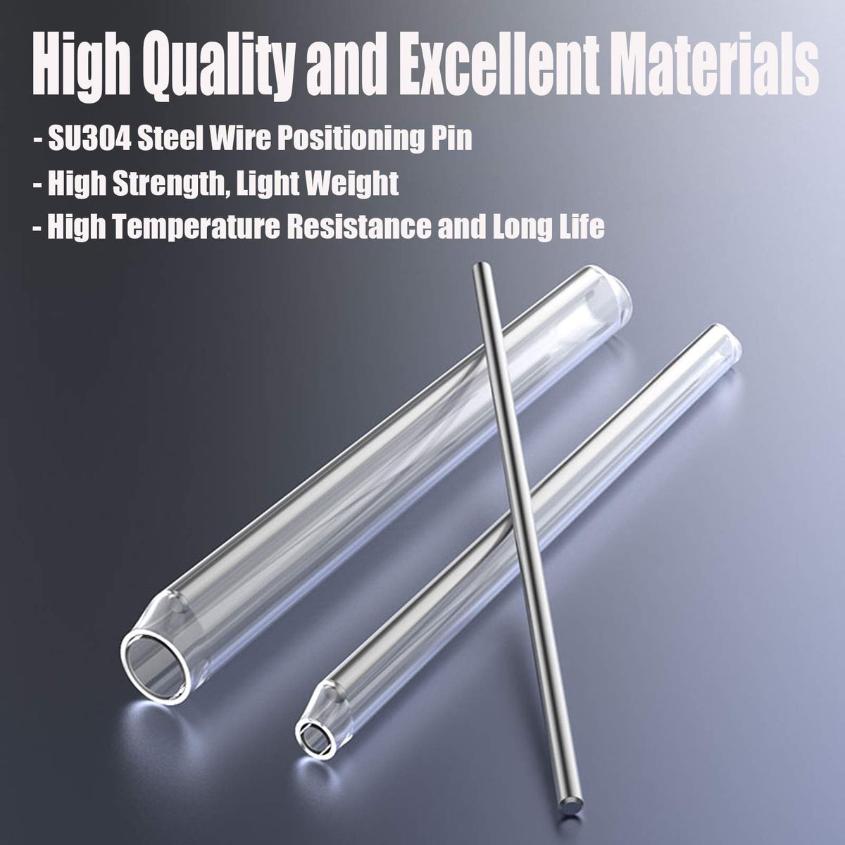 PerfecTech transparent polyolefin sleeve showing visible fiber alignment for easier inspection