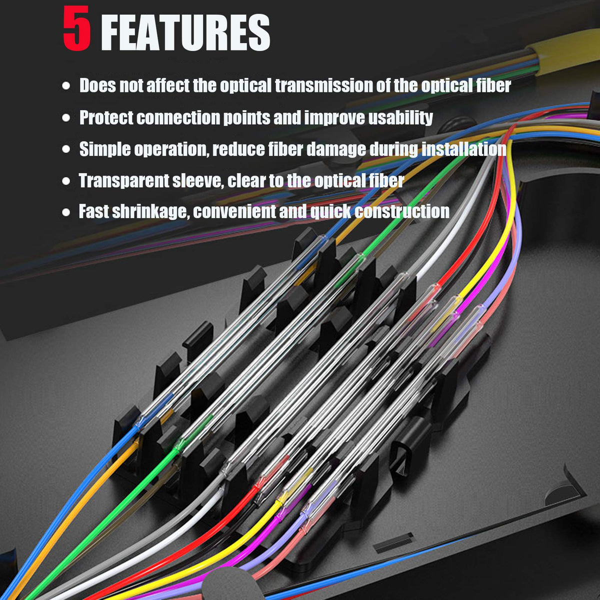 PerfecTech polished 304 stainless steel sleeve edge close-up preventing fiber damage and corrosion