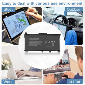 Perhanmm TF03XL compatibility chart highlights supported HP Pavilion models.