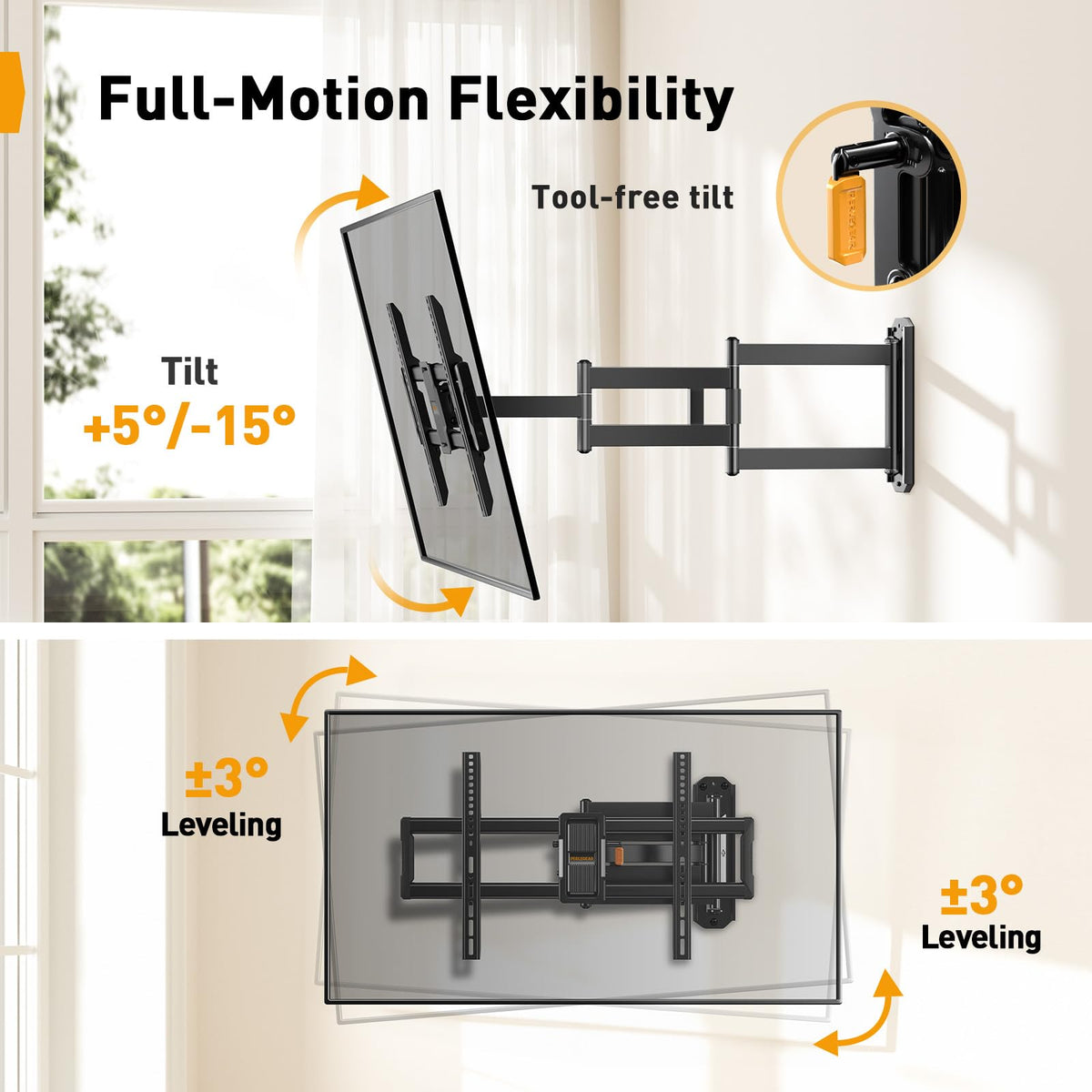 Perlegear mounting on brick or concrete wall for secure support.