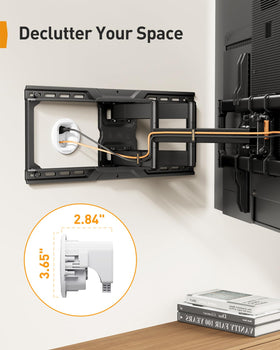 Perlegear dust bag and template reducing cleanup during installation