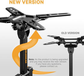 Perlegear clear hardware and guide simplify mounting on wood or concrete walls.