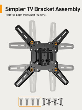 Perlegear lifestyle shot in living room showing flexible placement and improved sightlines