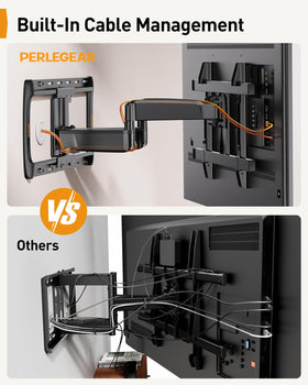 Tilt, swivel, and extend for flexible viewing angles with PGTVM41B.