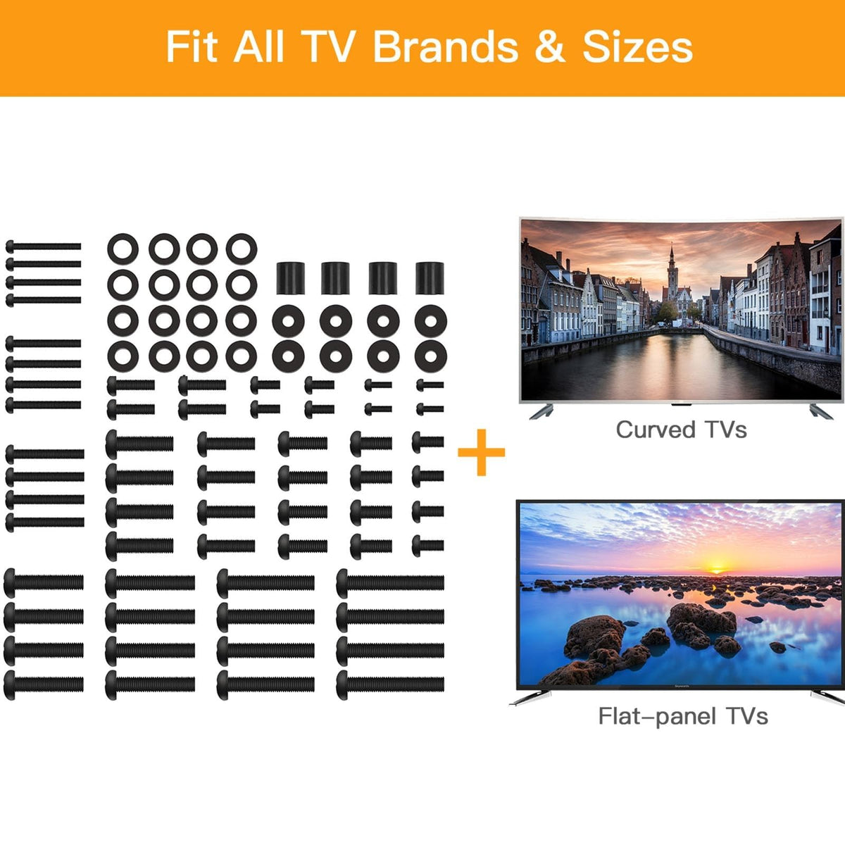 Perlegear PGUHP2 spacers help align TV mounts with diverse brackets.