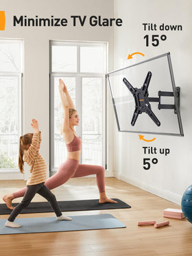 Perlegear low-profile retracted mount close to wall offering space-saving advantage