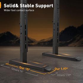 Perlegear soundbar isolation pads under TV demonstrating reduced vibration and clearer audio