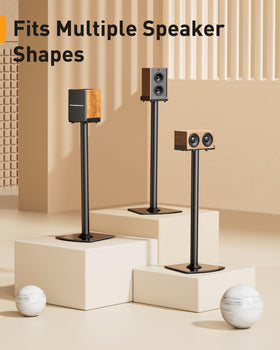 Perlegear stands in home theater setting creating clean organized setup