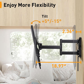 Perlegear demonstration of tilt and swivel adjustments improving sightlines