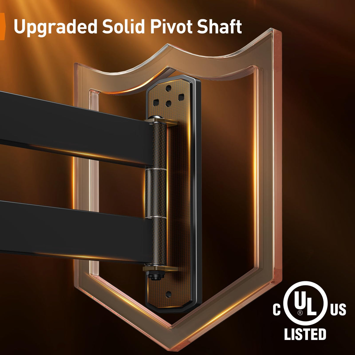 Perlegear tilt and swivel feature for precise viewing angles