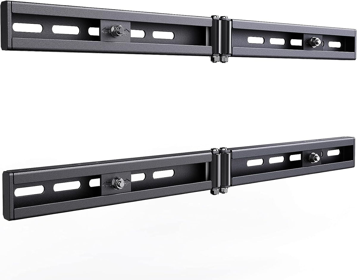 Perlegear TV extension bracket 24-inch shows adjustable reach for centered viewing