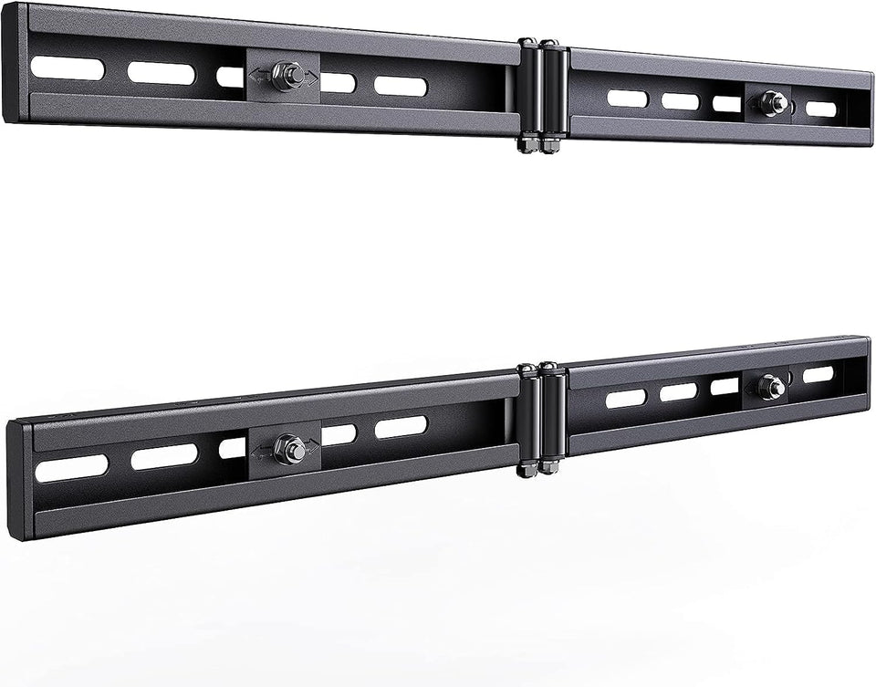 Perlegear TV extension bracket 24-inch shows adjustable reach for centered viewing