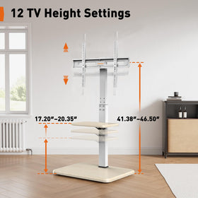 Perlegear universal compatibility supports 32–75 inch TVs up to 110 lbs.