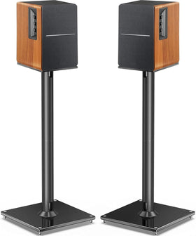 Perlegear universal speaker stands top plate supports diverse speakers with stable mounting