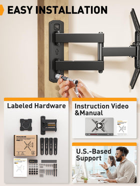 Perlegear wall-mount in action demonstrates secure mounting.