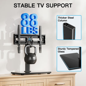 PERLESMITH rear cable management clips keeping cords organized neatly