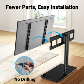 PERLESMITH cable management keeps cords tidy and hidden