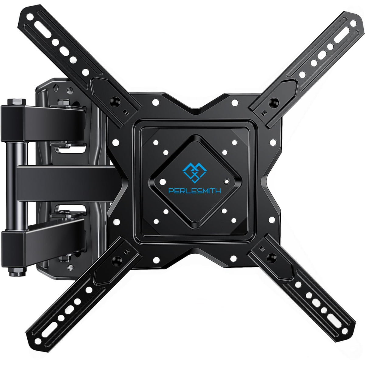 PERLESMITH full-motion TV wall mount fits 27-60 inch screens for flexible viewing