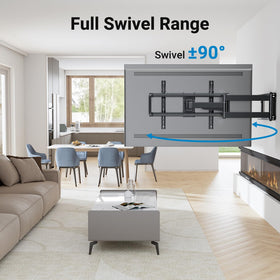 PERLESMITH swivel and tilt function for reduced glare and optimized sightlines