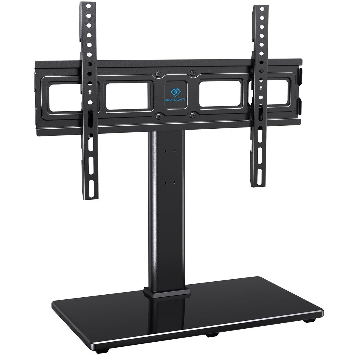 PERLESMITH swivel universal TV stand base with adjustable height for 32-86 inch TVs